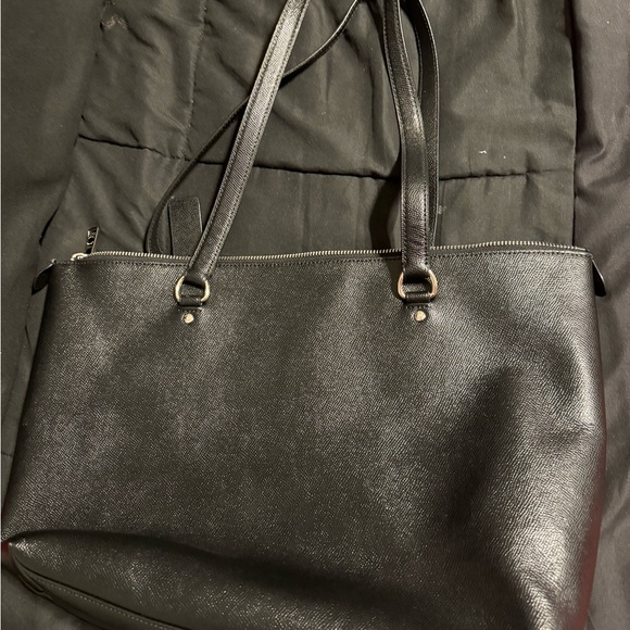 Black Coach Tote - Picture 1 of 3